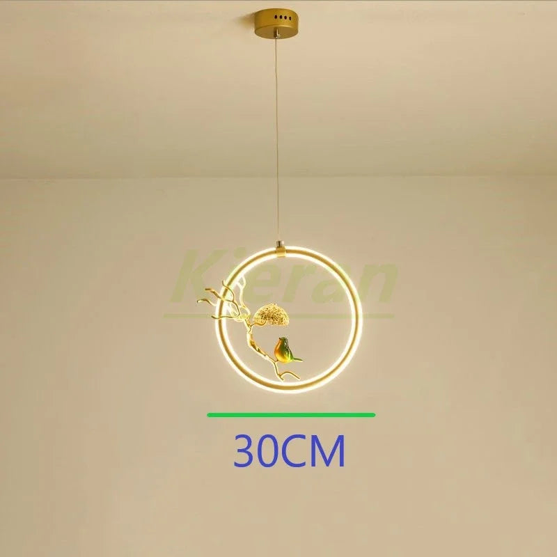 DecorBites™ Bird LED Chandelier for Bedroom Dining Room.