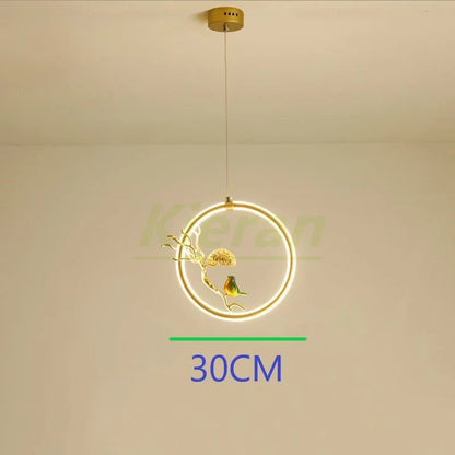 DecorBites™ Bird LED Chandelier for Bedroom Dining Room.