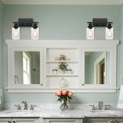 DecorBites™ Glass Wall Lamp: Nordic Industrial LED Sconce for Living Bedroom, Kitchen, Dining - Modern Indoor Lighting