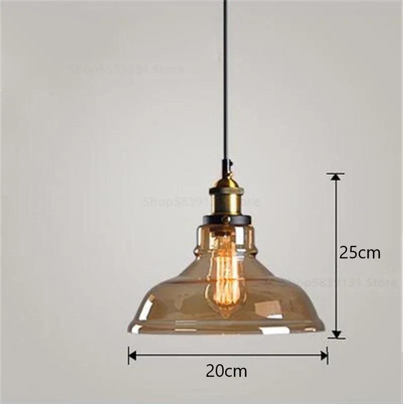 DecorBites™ Glass Ball Pendant Lights for Modern Dining Room, Kitchen, and Living Room