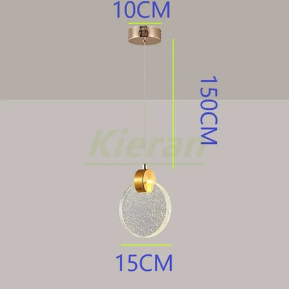 DecorBites™ Crystal LED Chandelier for Modern Home Decor and Lighting