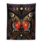 Decobites Moon Phase Butterfly Vintage Aesthetic Tapestry Butterfly Star Room Decor