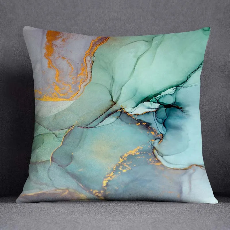 غطاء وسادة ديكوري بنقشة حيوانات من DecorBites™ مقاس 45×45 سم - تصميم عصري للمنزل والسيارة