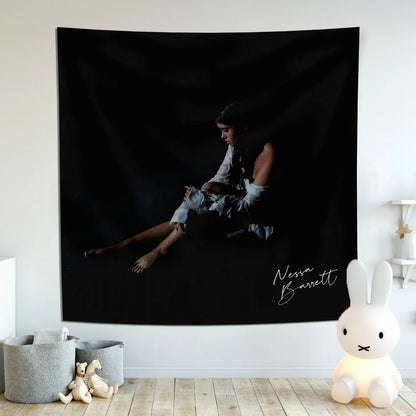 Nessa Barrett Young Forever Album Cover Tapestry - Decobites Home Decor