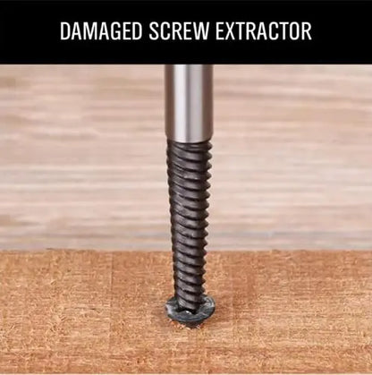 DecorBites™ Bolt Extractor Kit: Broken Screw Remover & Drill Bits Set
