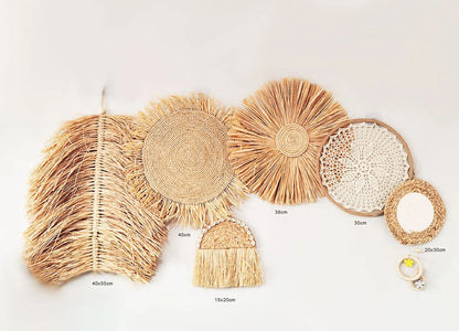 Seaweed Woven Decorative Wall Plate