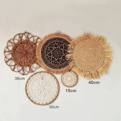 Seaweed Woven Decorative Wall Plate