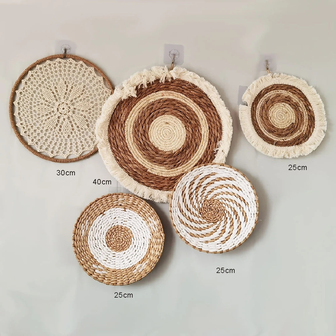 Seaweed Woven Decorative Wall Plate