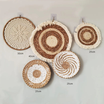 Seaweed Woven Decorative Wall Plate