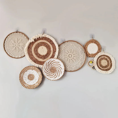 Seaweed Woven Decorative Wall Plate