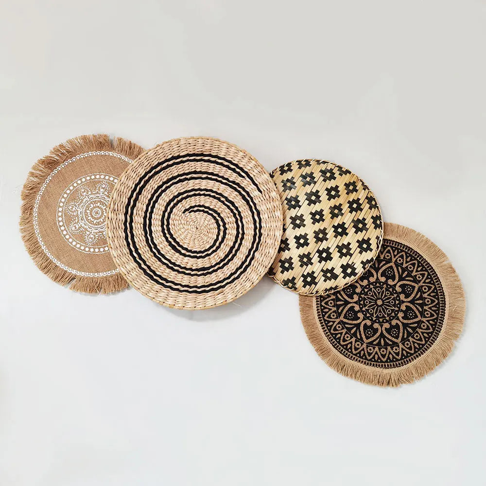 Seaweed Woven Decorative Wall Plate