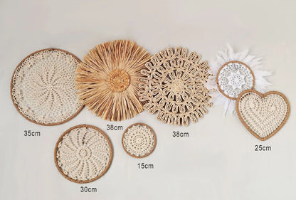 Seaweed Woven Decorative Wall Plate