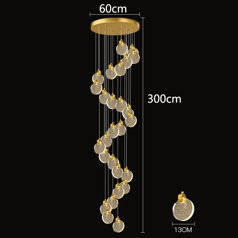 Lámparas colgantes LED DecorBites™ para decoración moderna del hogar e iluminación interior