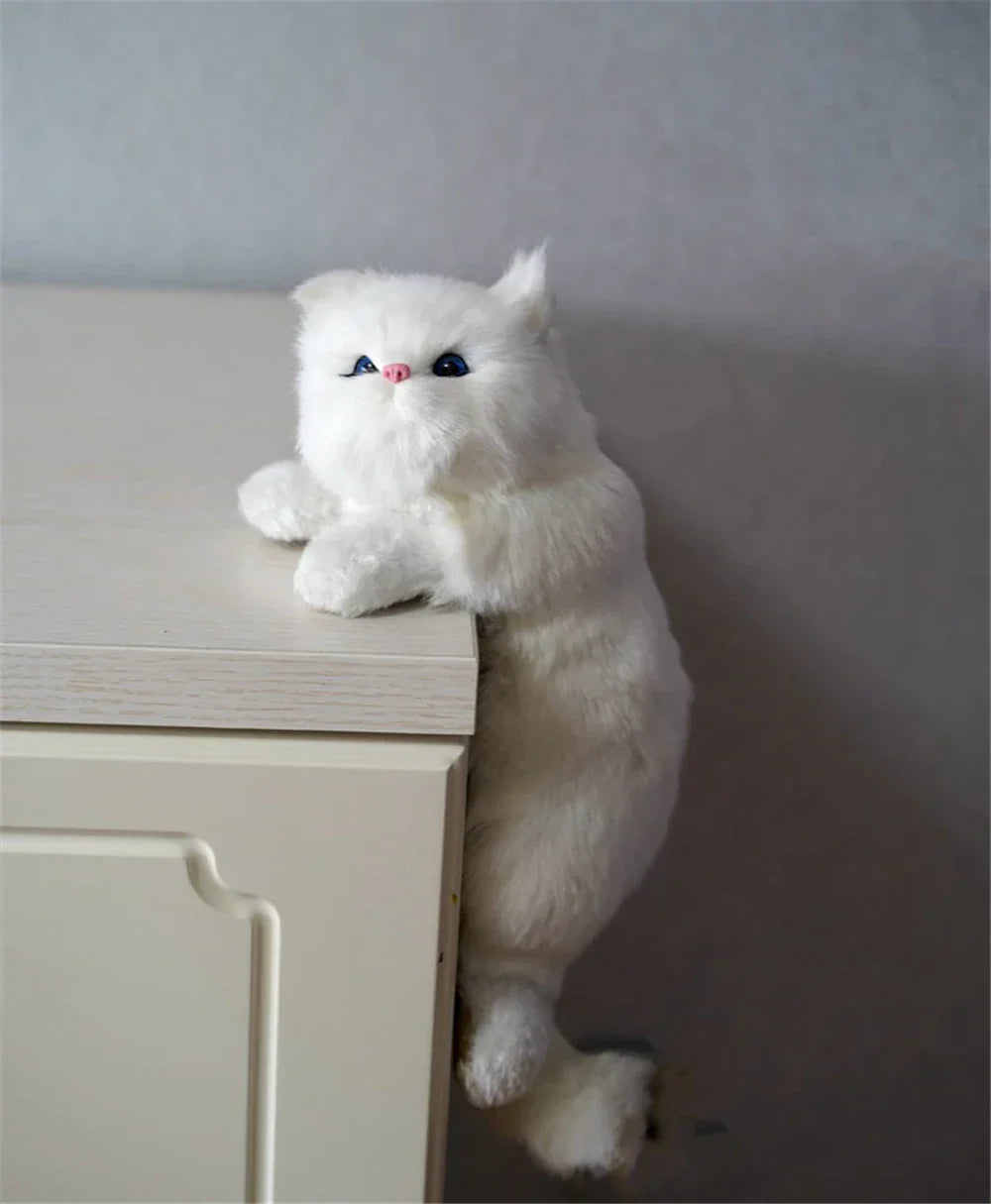 Figura de peluche de gato colgante DecorBites™ para decoración del hogar