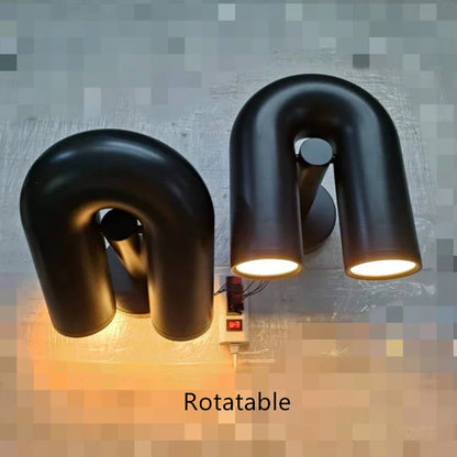 DecorBites™ Cirkus Tube Wall Sconce: Minimalist Night Light & Bedside Reading Lamp