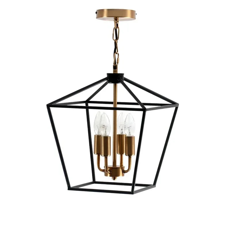 DecorBites™ Country Style Iron LED Chandelier for Home Lighting