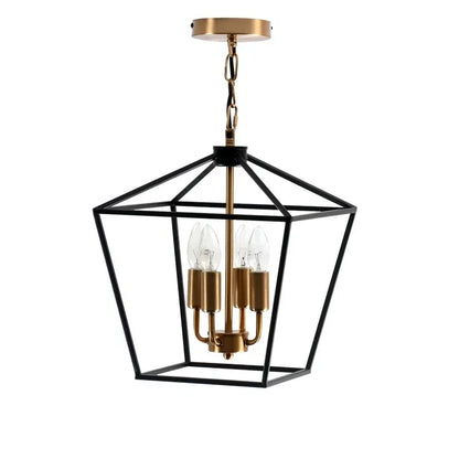 DecorBites™ Country Style Iron LED Chandelier for Home Lighting