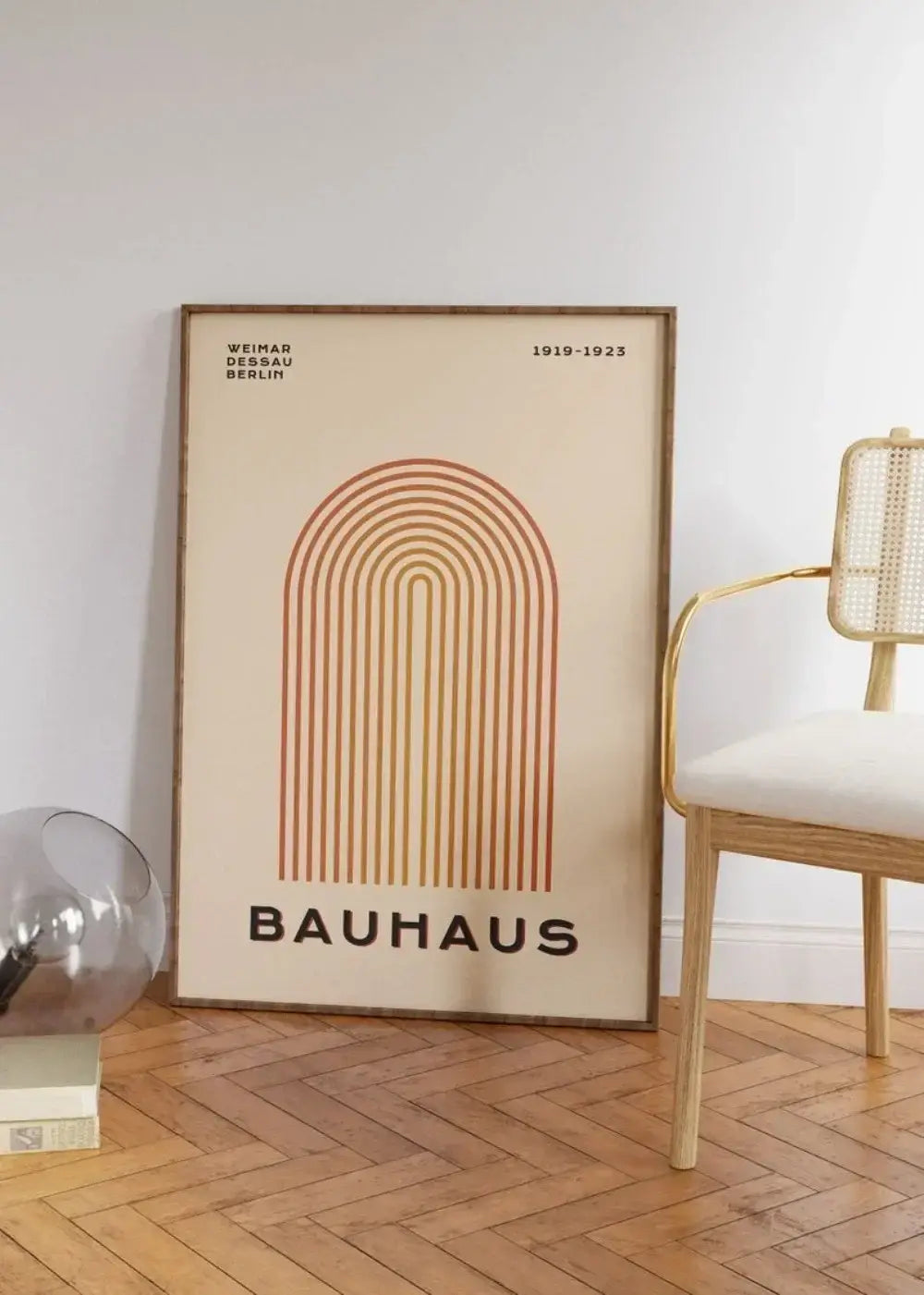 DecorBites™ Mid Century Modern Geometric Wall Art Set