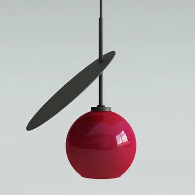 DecorBites™ Cherry LED Pendant Light: Creative Children's Room Hanging Lamp & Dining Table Fixture