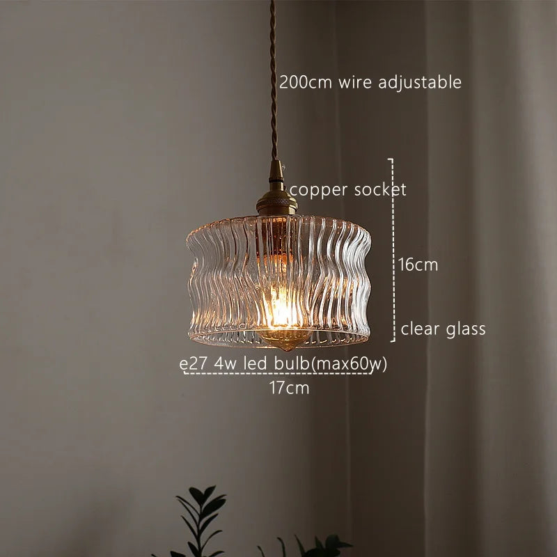 Decorbites™ Grünes Glas-LED-Pendant-Licht - Nordisches modernes Hängelicht