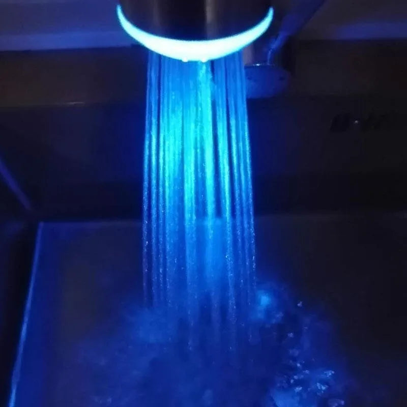 Aireador de grifo LED DecorBites™: Luz que cambia de temperatura, accesorio ahorrador de agua para cocina y baño