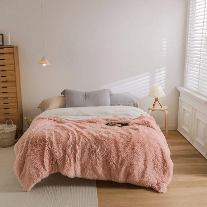 Manta de piel sintética acogedora DecorBites™ para todas las estaciones