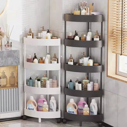 Estantería rodante de 5 niveles DecorBites™ para organizar la cocina y el baño