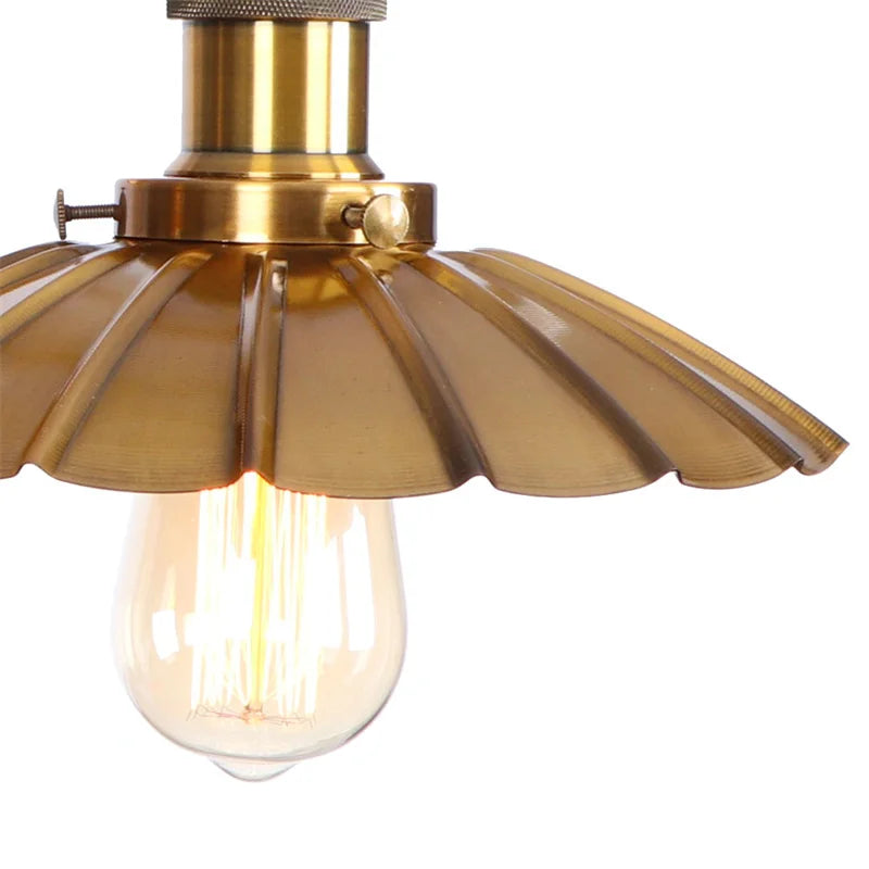 DecorBites™ Industrial Retro LED Wall Lamp with Two Heads and Pull Chain Switch