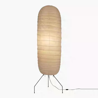 ديكور بايتس™ مصباح أرضي أكاري نوغوتشي LED E27 من ورق الأرز، ديكور فني قائم لغرفة المعيشة