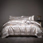 Decobites Damask Jacquard Egyptian Cotton Luxury Bedding Set