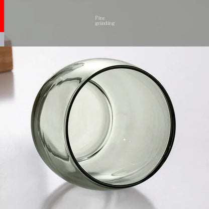 DecorBites™ Glass Tea Cup Set for Chinese Kung Fu Tea, Heat Resistant & Thicken Glass