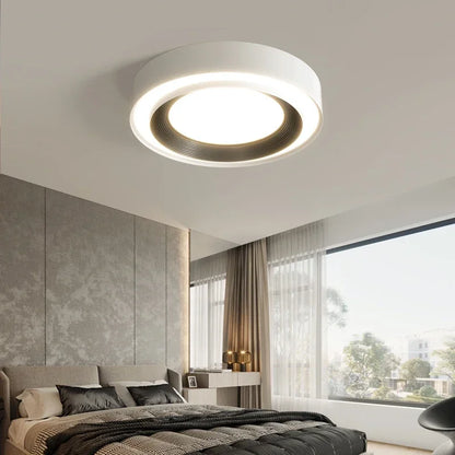 DecorBites™ LED Ceiling Lights: Modern Dimmable Square Circular Lamps for Bedroom, Aisle, Home Lighting