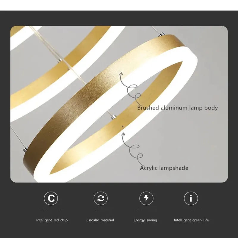 DecorBites™ LED Pendant Lights for Modern Living | Dining | Kitchen décor