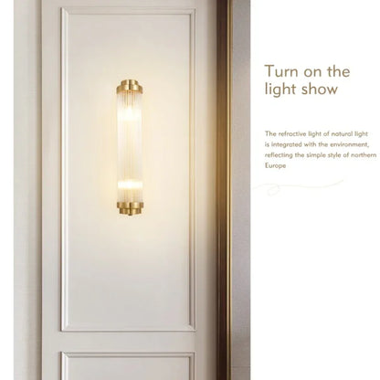 Apliques de pared DecorBites™ Crystal: Aplique de pared LED moderno y minimalista para el hogar, la sala de estar o el dormitorio.