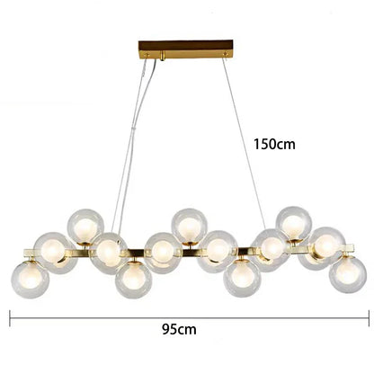 DecorBites™ LED Pendant Light Chandeliers for Modern Home Decor Living Room Dining Room Lighting