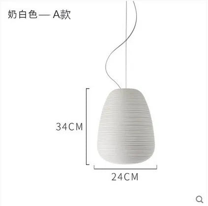 DecorBites™ Glass Whorl Pendant Lights for Kitchen and Living Room Decor