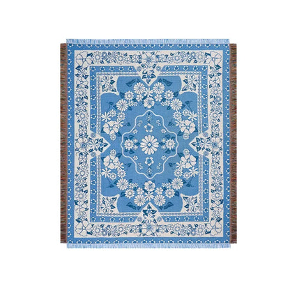 DecorBites™ Bohemian Floral Leisure Blanket