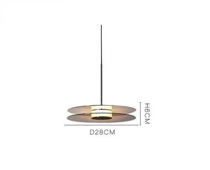 Modern Scandinavian White Glass Bedside Pendant Light