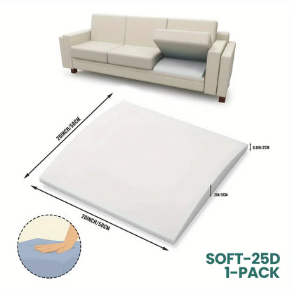 Decobites Sofa Cushion Support | Firm (25D/40D) Design for Sagging Seat Repair | Arched Furniture Seat Fix