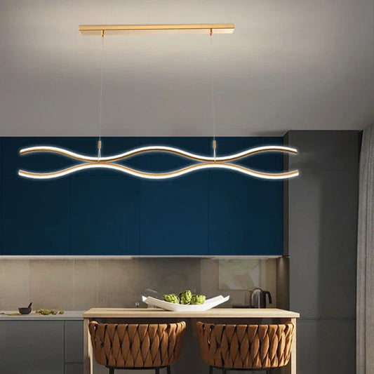 DecorBites™ LED Chandelier for Modern Dining, Bar Table Pendant Light