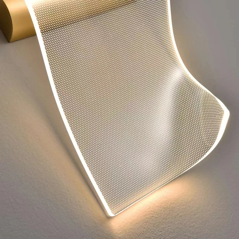 Acrylic Book Wall Lamp