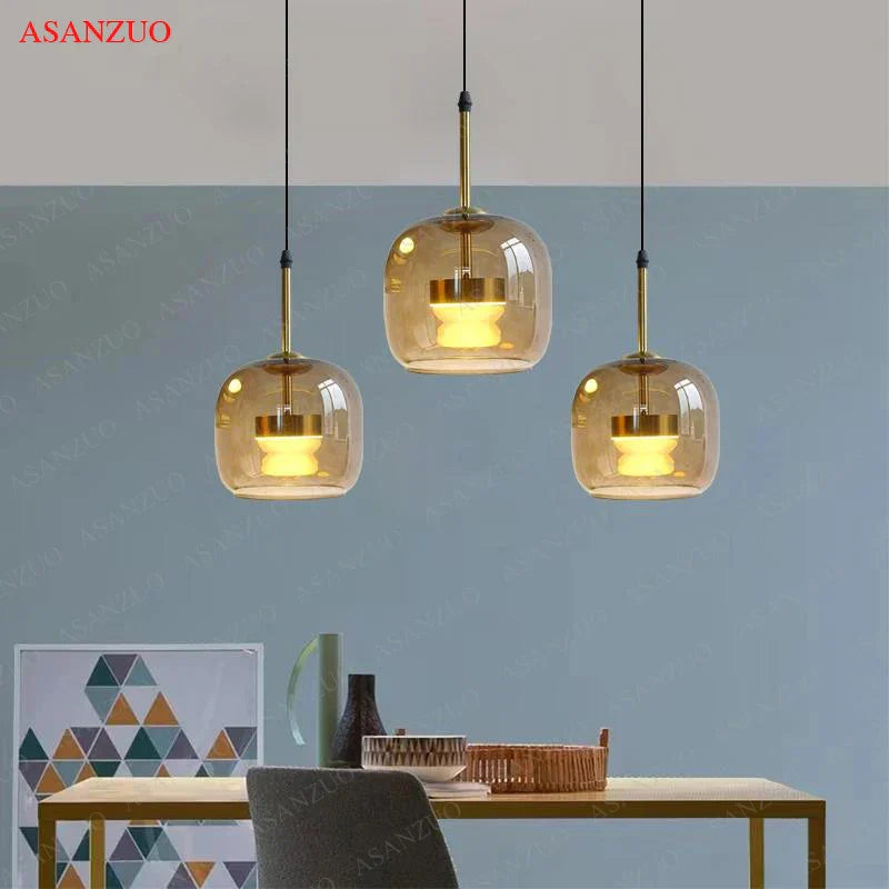 DecorBites™ LED Pendant Lights Modern Nordic Hanging Lamp for Home Decor