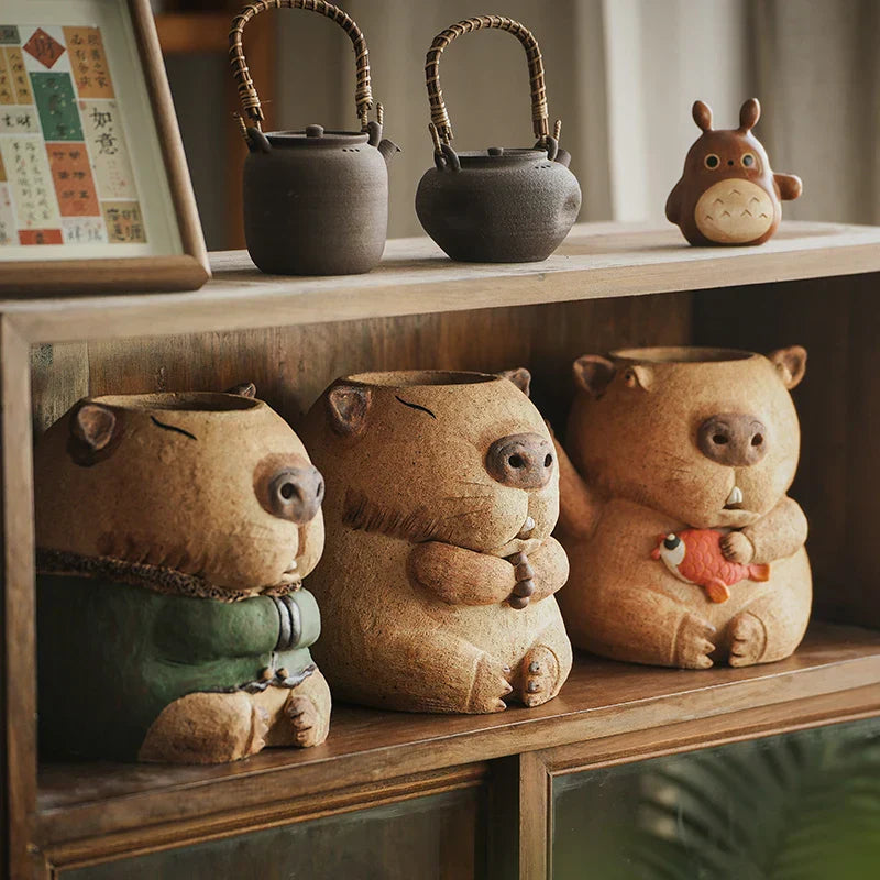 DecorBites™ Handmade Refractory Carbon Oven Surrounding Stove Electric Ceramic Stove