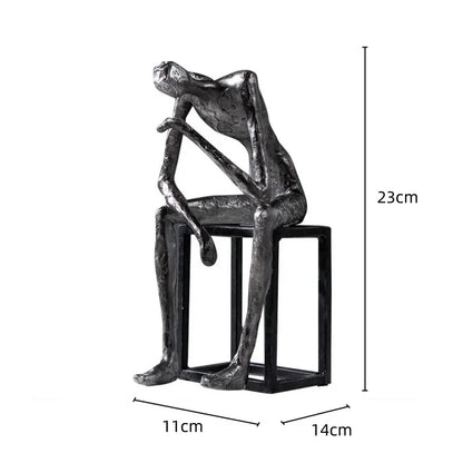 منحوتات DecorBites™ للمفكرين التجريديين: تماثيل زخرفية لأثاث المنزل