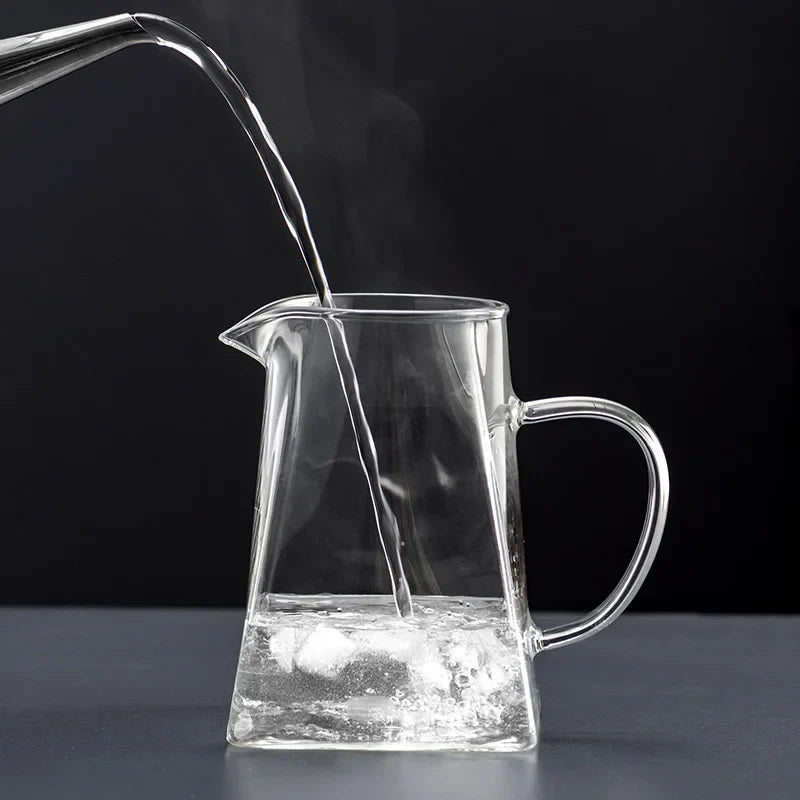 DecorBites™ Glass Tea Pot: High Quality Heat Resistant Kung Fu Tea Set