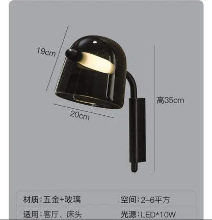 DecorBites™ Glass Chandelier: Modern Nordic Style for Living Room, Bedroom, or Bar