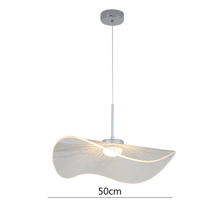 DecorBites™ Lotus Leaf LED Chandelier: Modern Nordic Dimming Pendant Light for Living Room and Bedroom