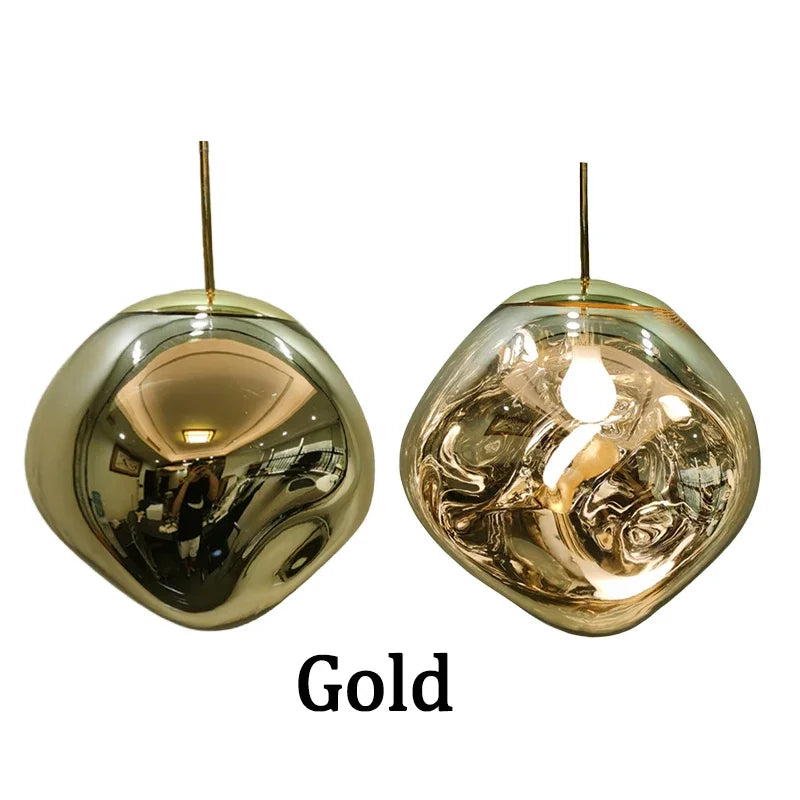 Decorbites™ Lava-Glas-LED-Kronleuchter-Hängeleuchte Moderne Innen-Hängelampe für die Hausdekoration