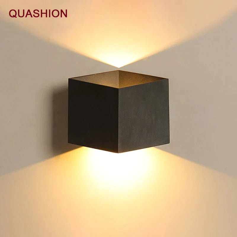 DecorBites™ Dual-Head Wall Light 12W COB LED Modern Outdoor Indoor Decor Aluminum