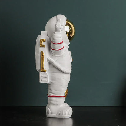 DecorBites™ Electroplated Golden Astronaut Figurines, Creative Home Decor & Gifts